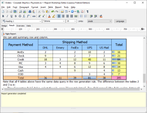 Редактирование отчётов в Lazarus